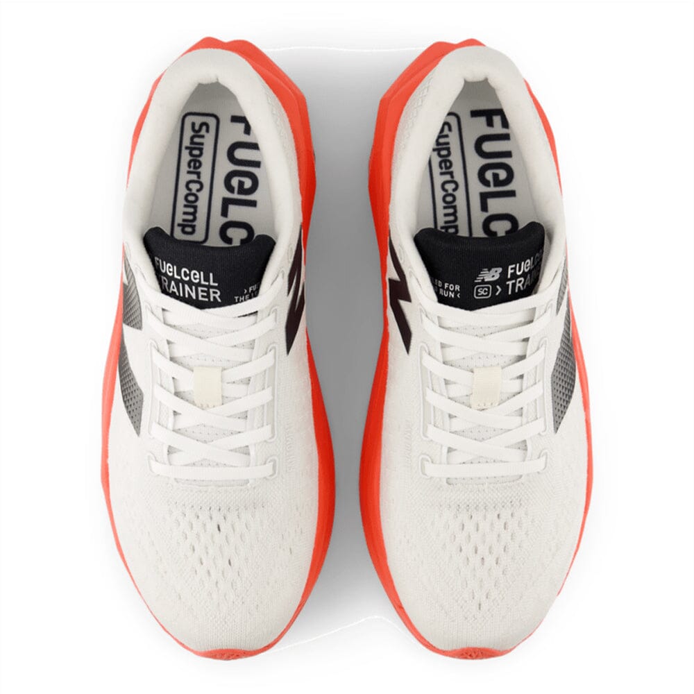 New Balance Men's FuelCell SuperComp Trainer v3 - BlackToe Running#colour_urgent-red-sea-salt-black