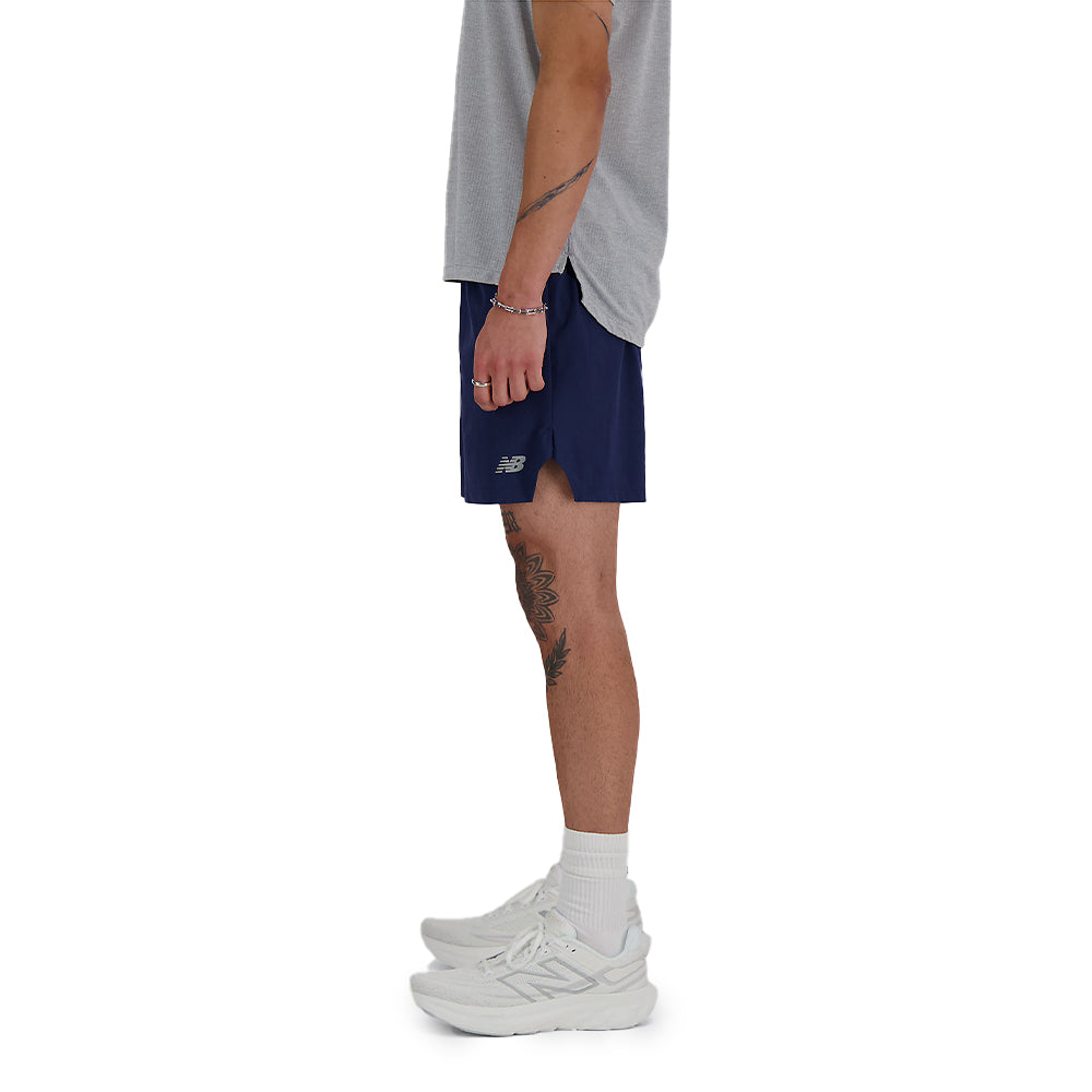 New Balance Men's RC Short 7" - BlackToe Running#colour_nb-navy