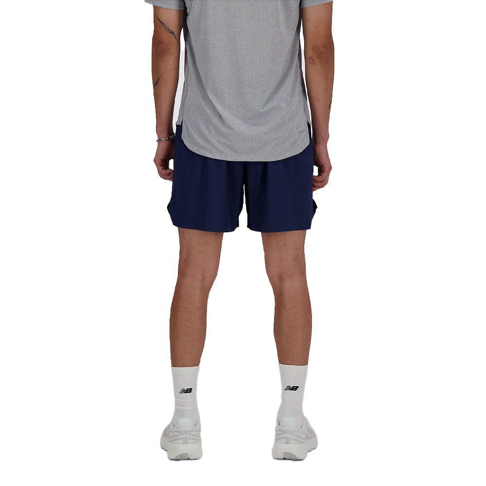 New Balance Men's RC Short 7" - BlackToe Running#colour_nb-navy