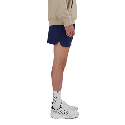 New Balance Men's RC Short 5" - BlackToe Running#colour_nb-navy