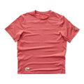 Tracksmith Men's Session Tee Men's Tops - BlackToe Running#colour_dark-rose