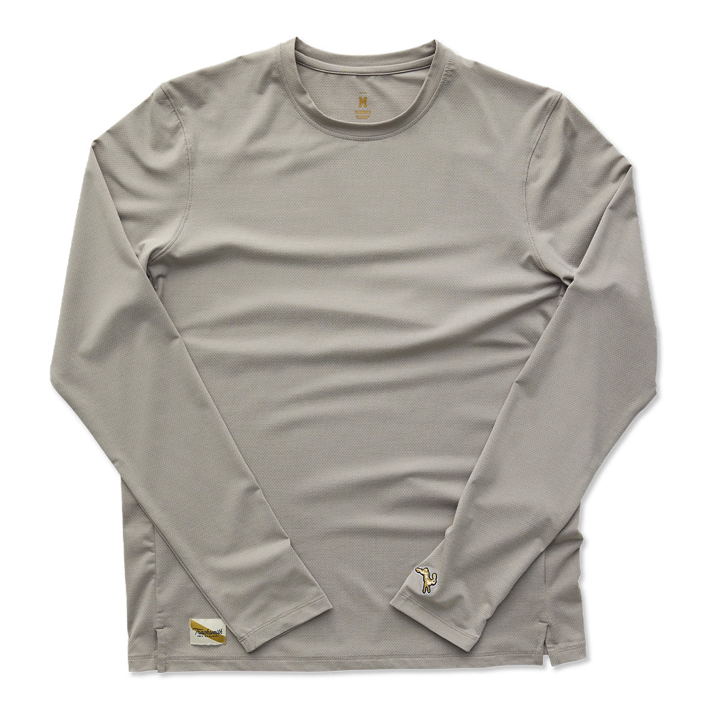 Tracksmith Men's Session Long Sleeve - BlackToe Running
