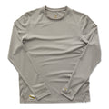 Tracksmith Men's Session Long Sleeve - BlackToe Running#colour_dove