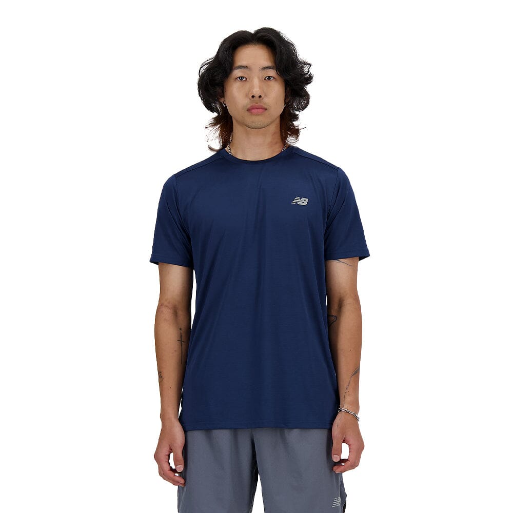New Balance Men's Sport Essentials T-Shirt Men's Tops - BlackToe Running