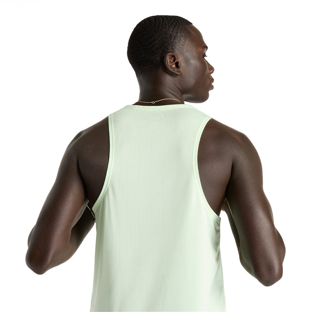 New Balance Men's Athletics Singlet Men's Top - BlackToe Running#colour_melon-water