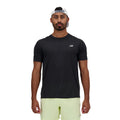 New Balance Men's Athletics T-Shirt - BlackToe Running#colour_black