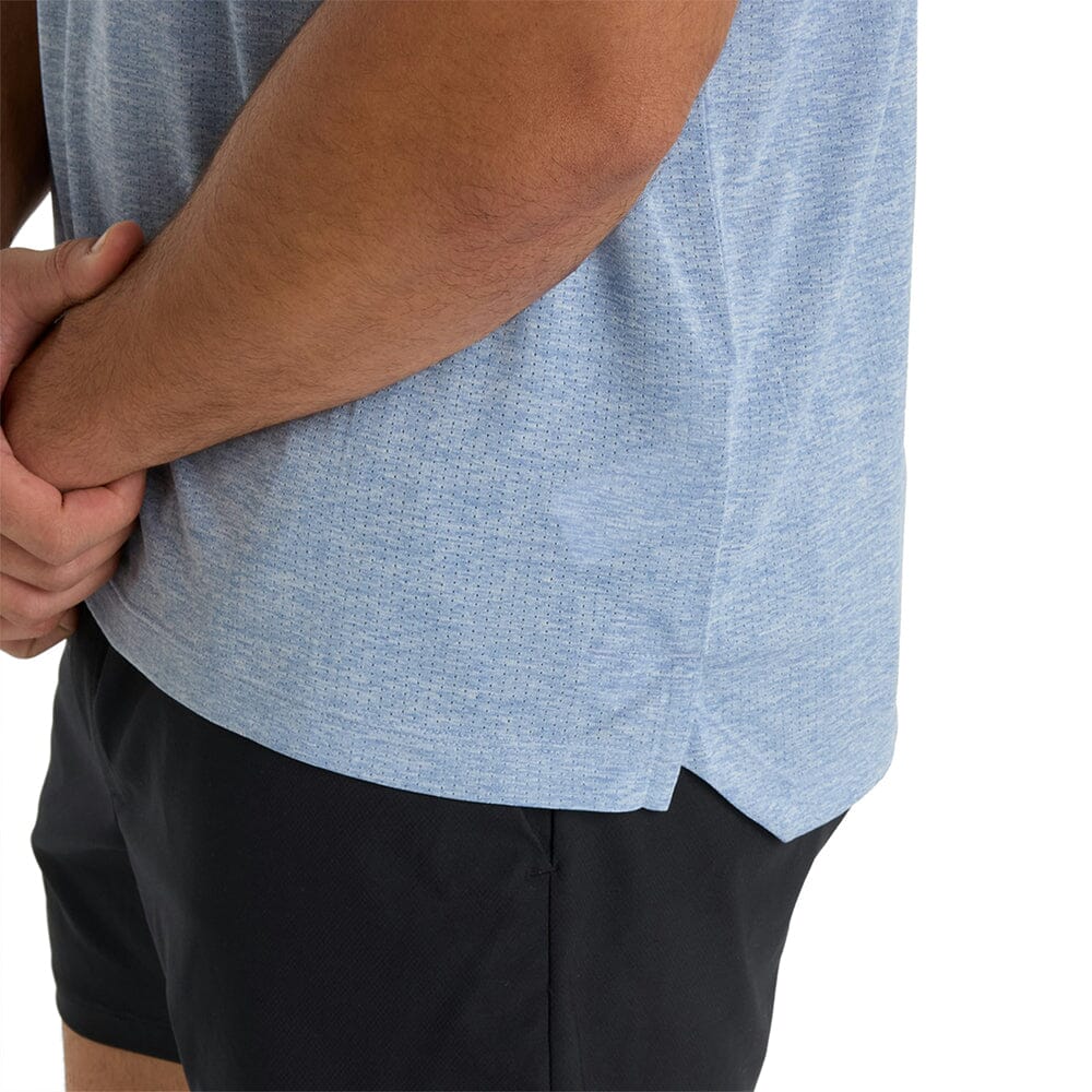 New Balance Men's Athletics T-Shirt - BlackToe Running#colour_dusk-shower