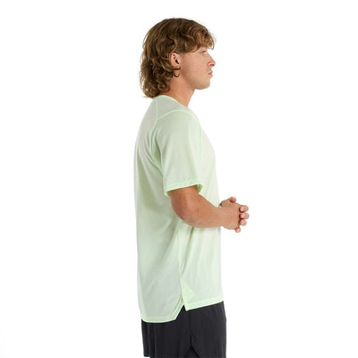 New Balance Men's Athletics T-Shirt - BlackToe Running#colour_melon-water