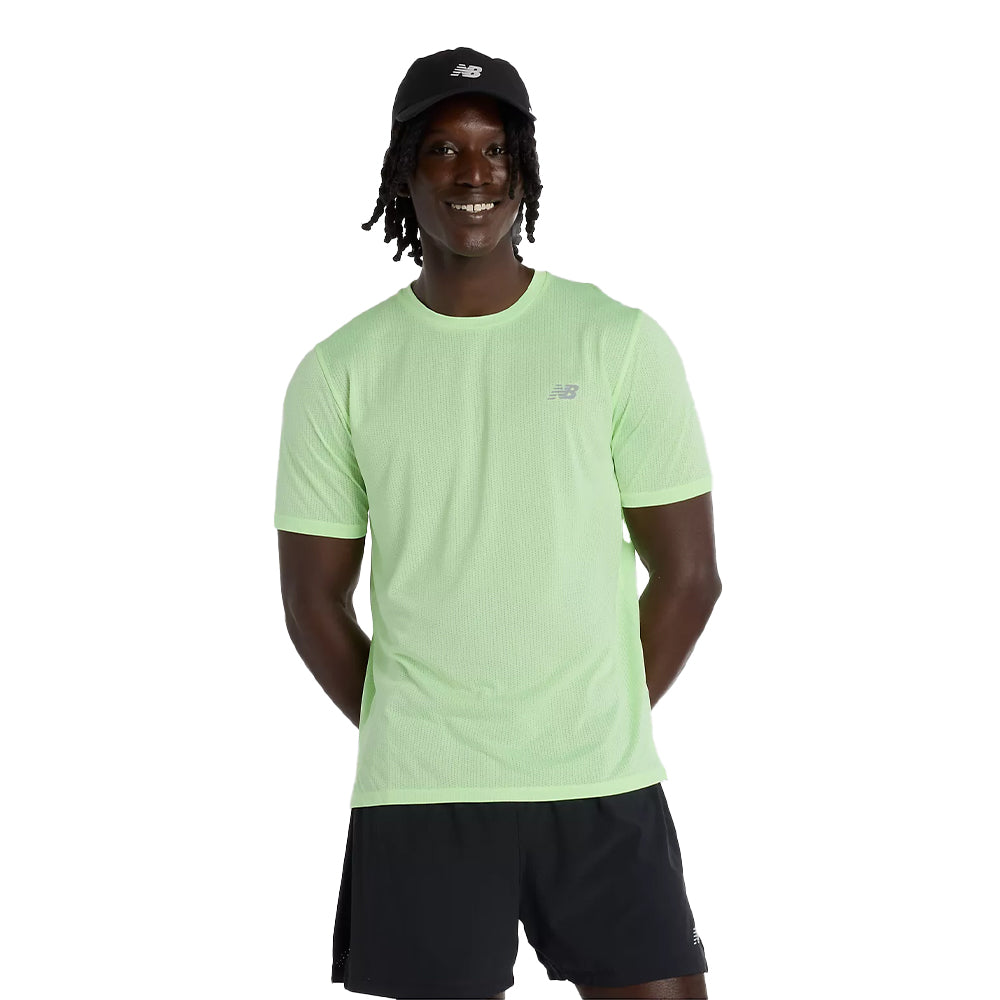 New Balance Men's Athletics T-Shirt - BlackToe Running