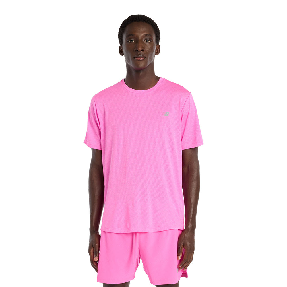 New Balance Men's Athletics T-Shirt - BlackToe Running