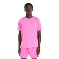 New Balance Men's Athletics T-Shirt - BlackToe Running#colour_pink