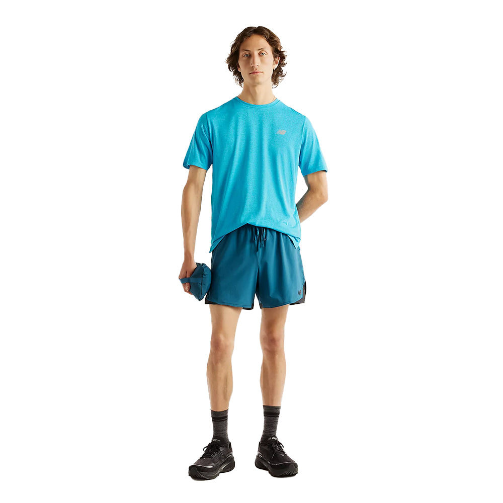 New Balance Men's Athletics T-Shirt - BlackToe Running