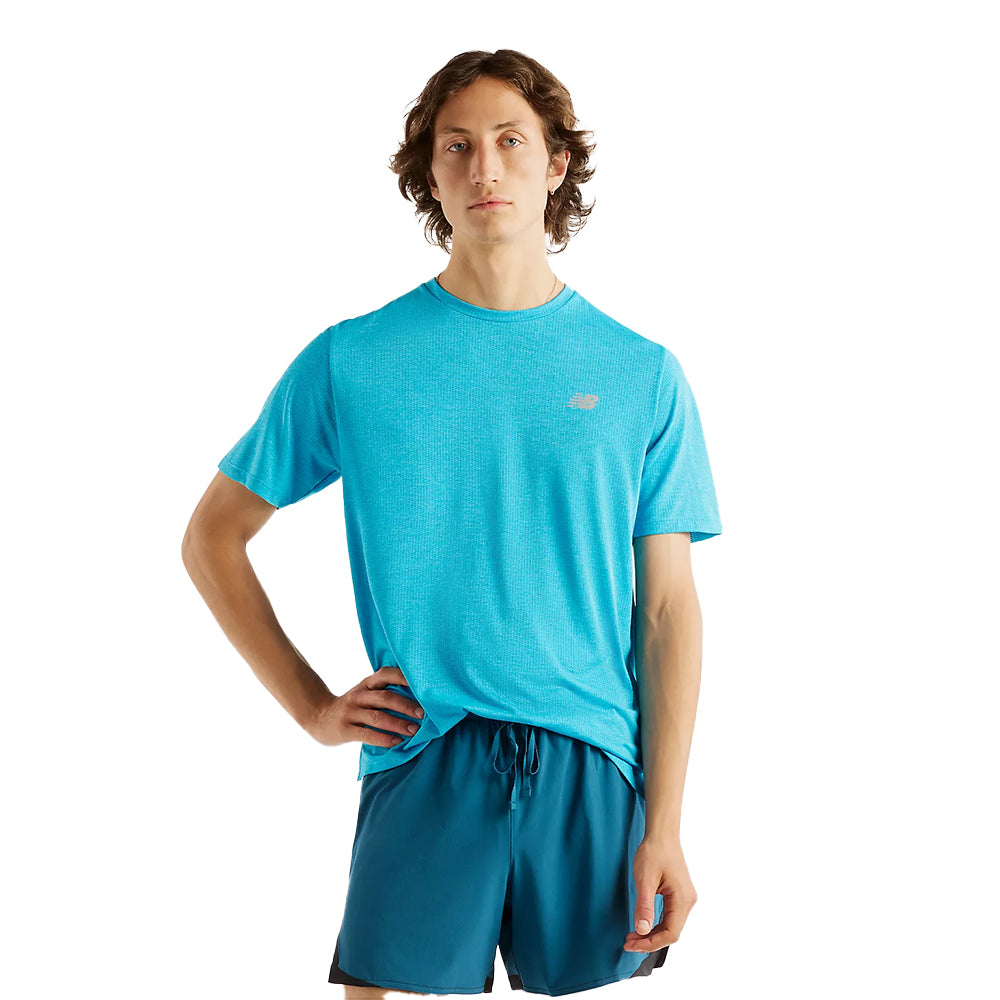 New Balance Men's Athletics T-Shirt - BlackToe Running#colour_altitude