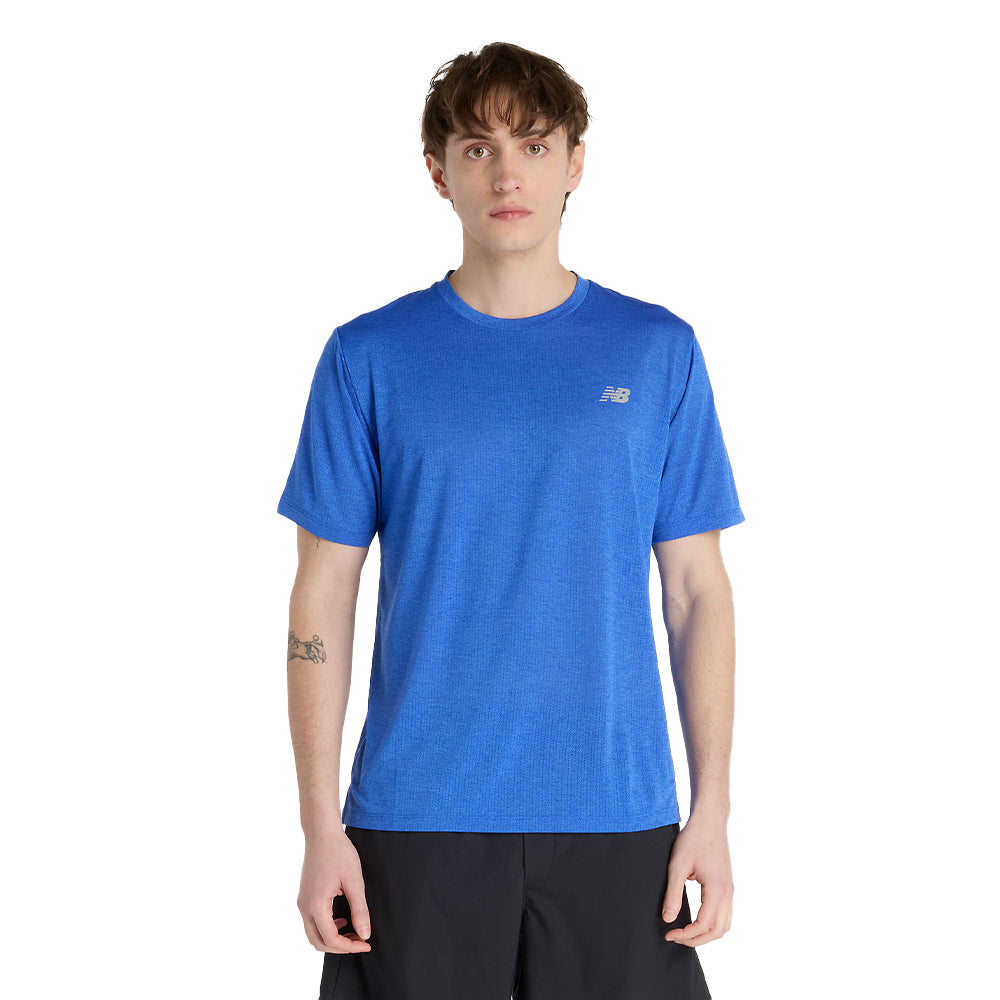 New Balance Men's Athletics T-Shirt - BlackToe Running