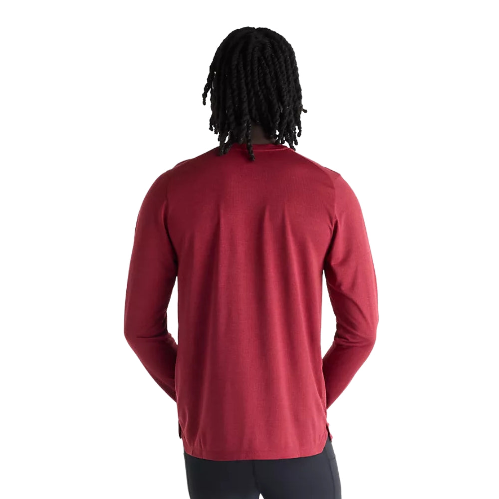 New Balance Men's Athletics Long Sleeve - BlackToe Running