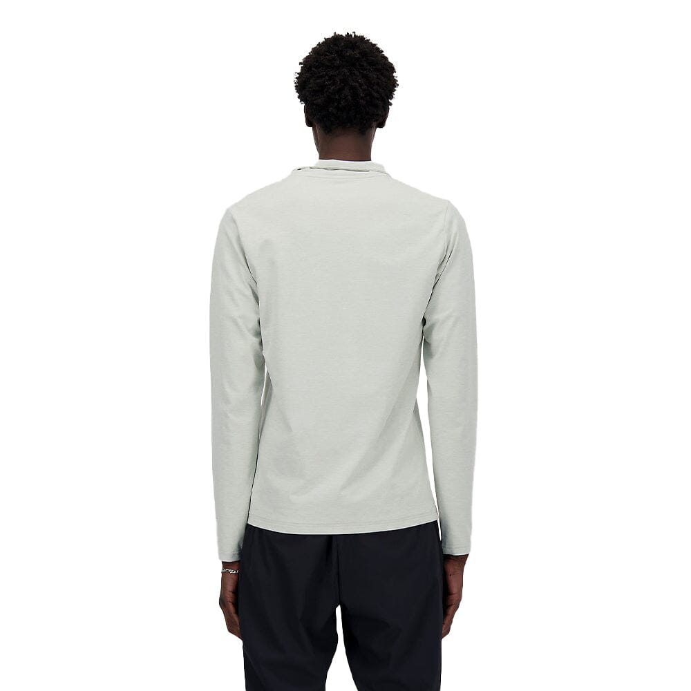 New Balance Men's Space Dye 1/4 Zip - BlackToe Running