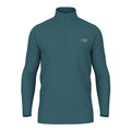 New Balance Men's Space Dye 1/4 Zip - BlackToe Running#colour_big-teal