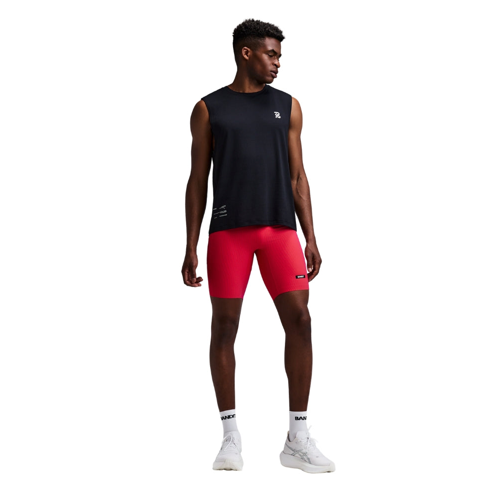 Bandit Running Men's Micromesh Run Tank - BlackToe Running
