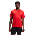 Bandit Running Men's Micromesh™ Short Sleeve Run Tee - BlackToe Running#colour_poppy