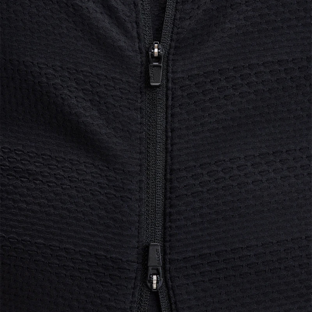 Bandit Running Men's AirKnit Distance Sleeveless Zip - BlackToe Running