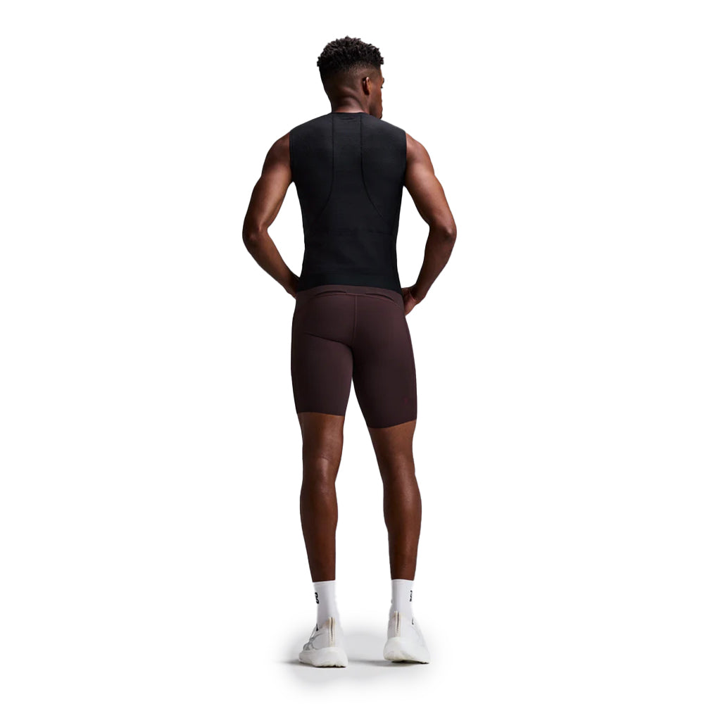 Bandit Running Men's AirKnit Distance Sleeveless Zip - BlackToe Running