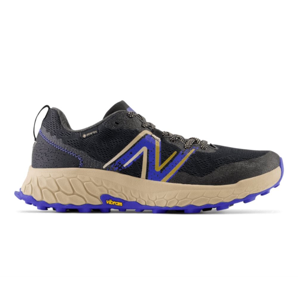 New Balance Men's Fresh Foam X Hierro Trail v7 GTX Men's Shoes - BlackToe Running#colour_black-marine-blue