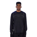 Bandit Running Men's Micromesh™ Reflecto Stitch™ Long Sleeve Tee - BlackToe Running#colour_black