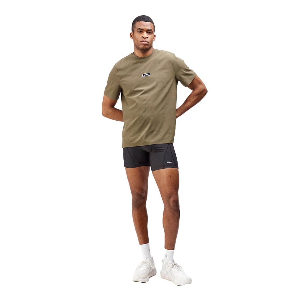 Bandit Running Men's MicroGrid™ Proto Tee - BlackToe Running#colour_dark-fatigue