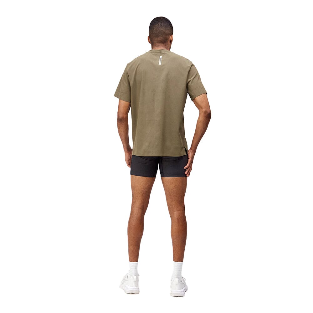 Bandit Running Men's MicroGrid™ Proto Tee - BlackToe Running#colour_dark-fatigue