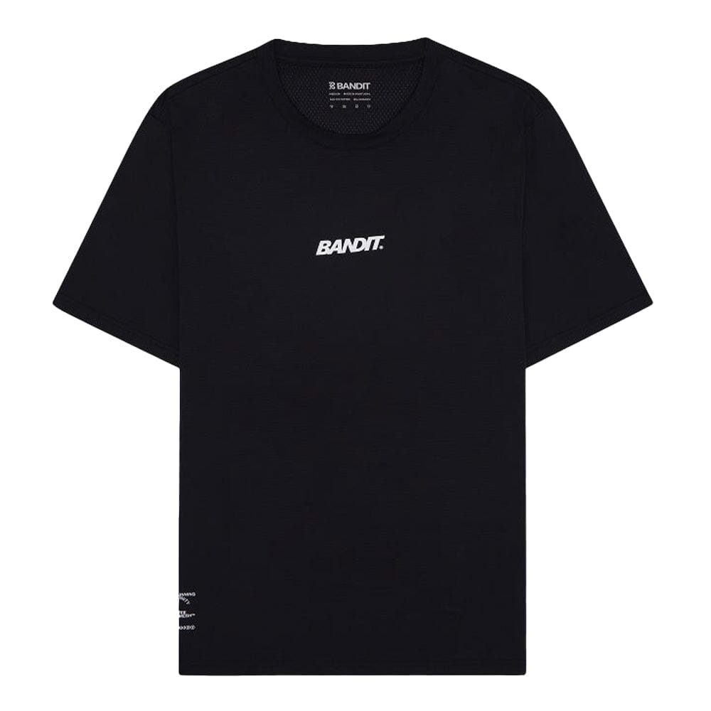 Bandit Running Men's Micromesh™ Run Tee - BlackToe Running#colour_black