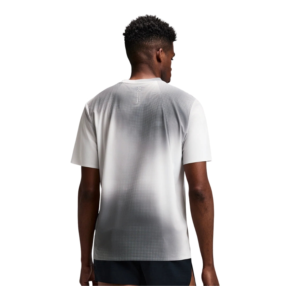 Bandit Running Men's Specter™ Performance Tee with Flopack™ - BlackToe Running#colour_slate-multi