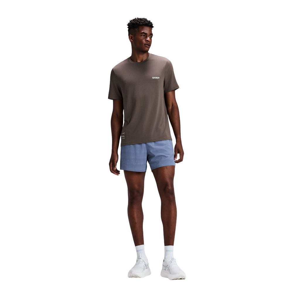 Bandit Running Men's Micromesh™ Run Tee - BlackToe Running