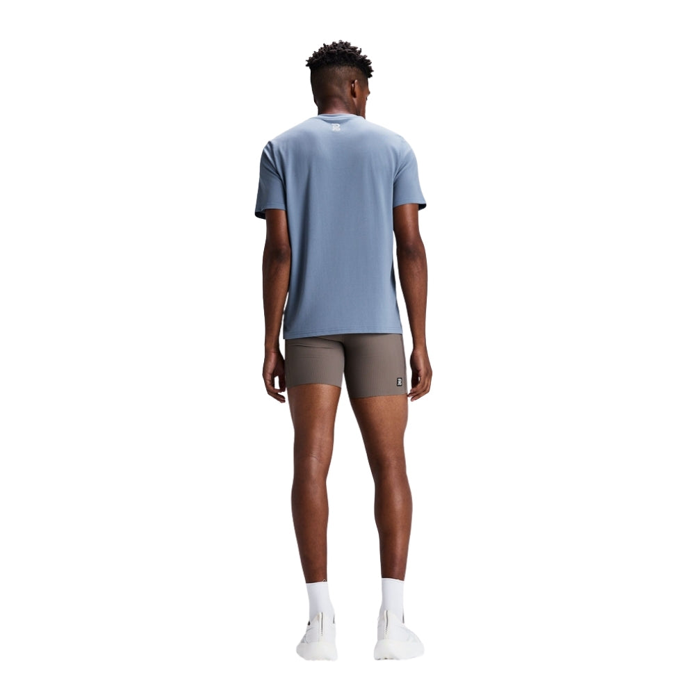 Bandit Running Men's Micromesh™ Run Tee - BlackToe Running#colour_steel-horizon