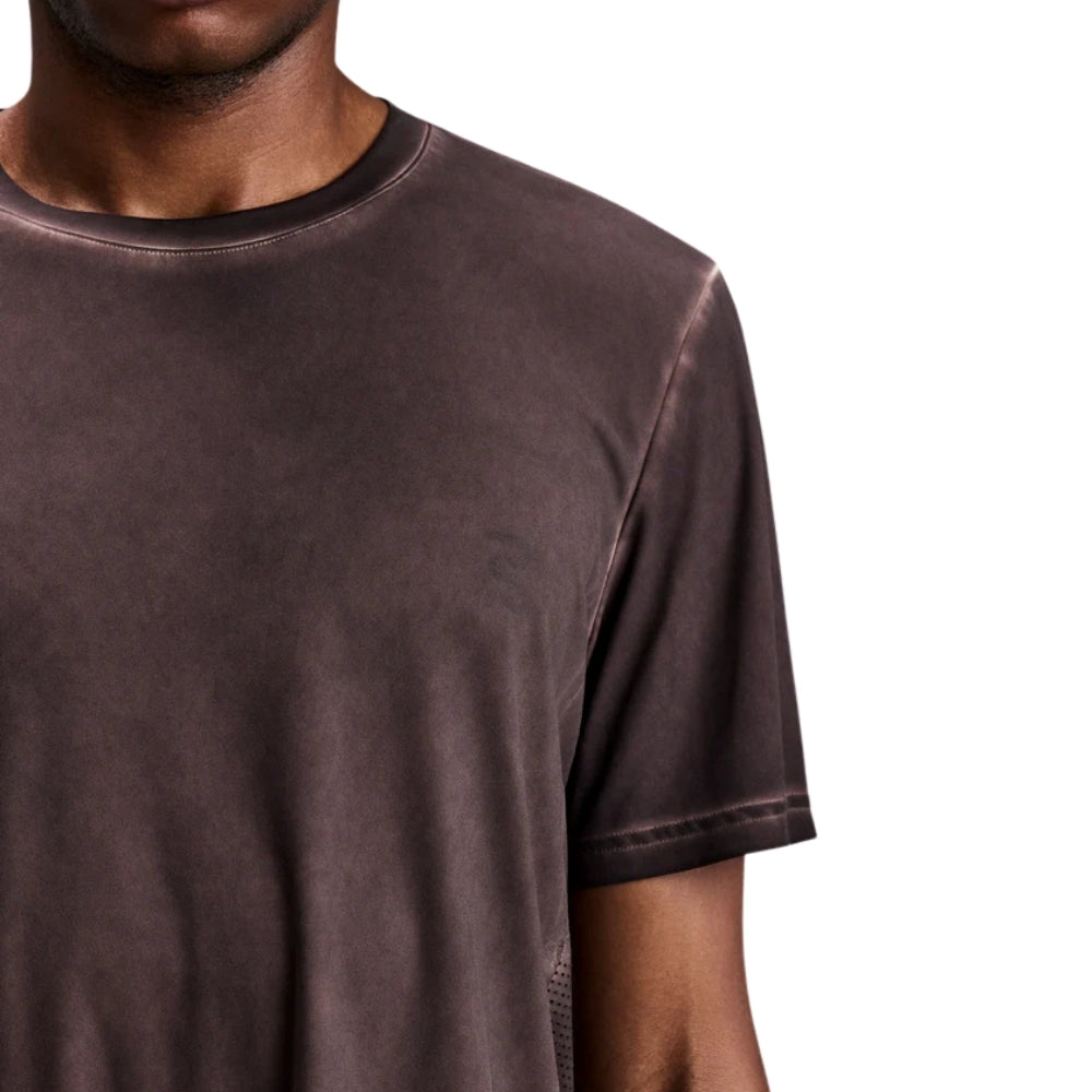 Bandit Running Men's FrioSoft Perforated Box Tee - BlackToe Running