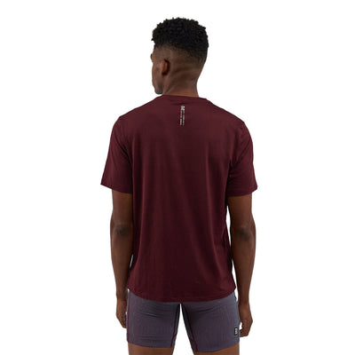 Bandit Running Men's Micromesh™ Run Tee - BlackToe Running#colour_fig