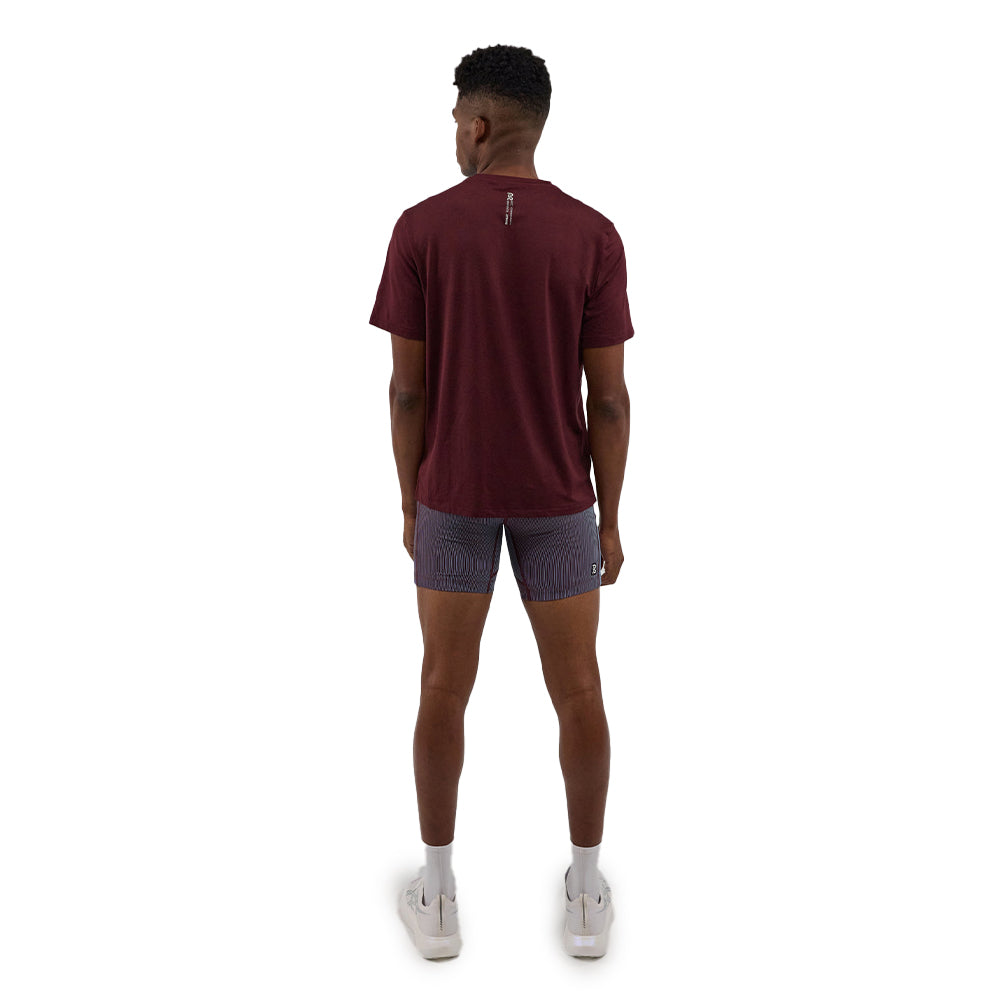 Bandit Running Men's Micromesh™ Run Tee - BlackToe Running#colour_fig
