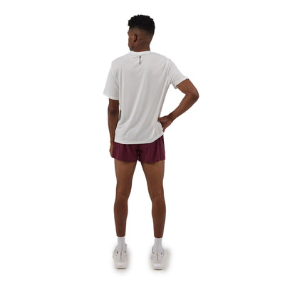 Bandit Running Men's Micromesh™ Run Tee - BlackToe Running#colour_white