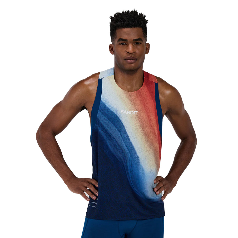 Bandit Running Men's Specter Race Singlet - BlackToe Running