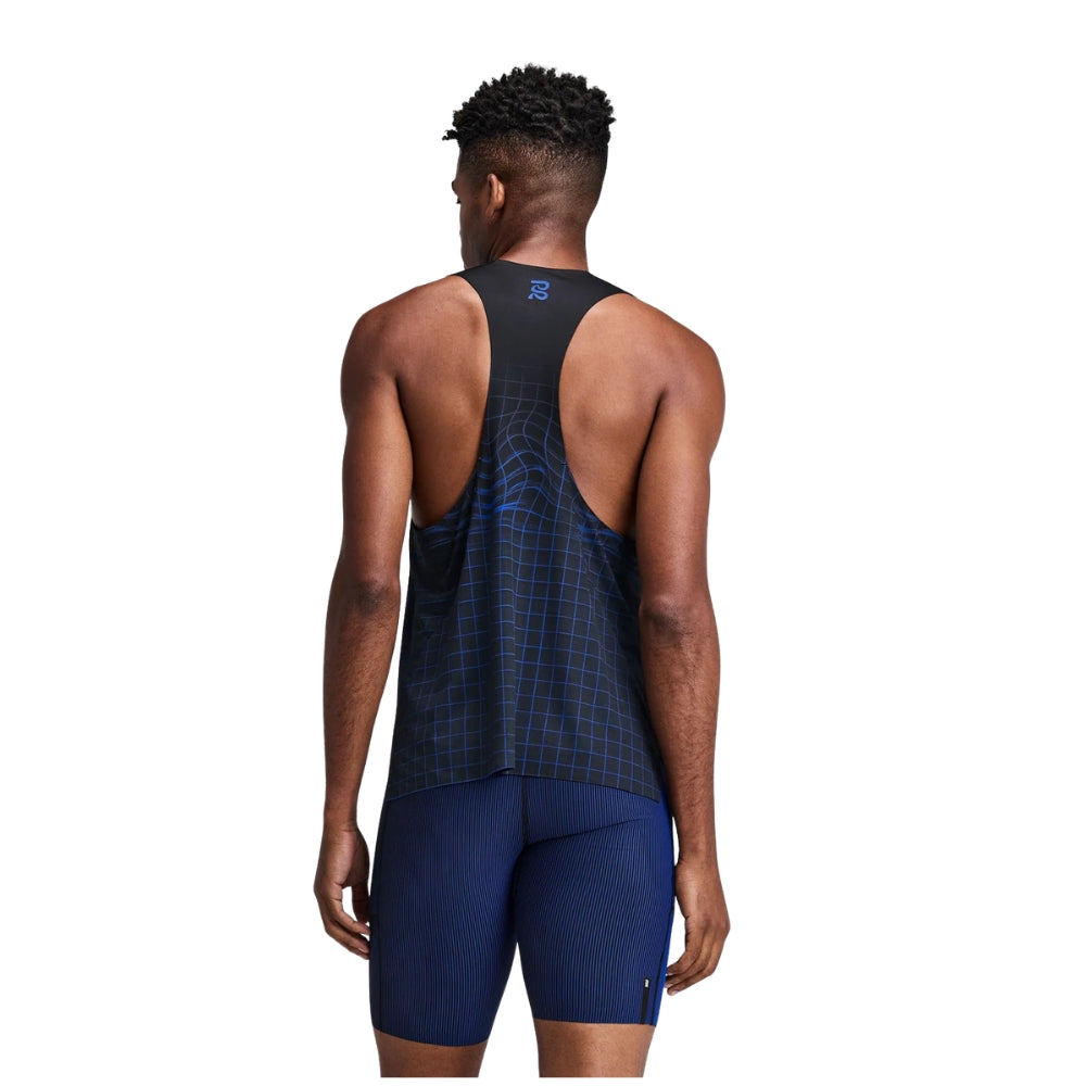 Bandit Running Men's Specter™ Race Singlet with Flopack™ - BlackToe Running