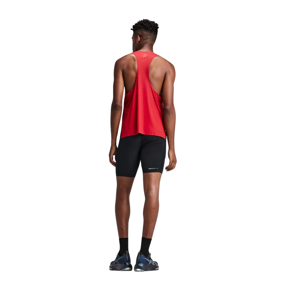 Bandit Running Men's Specter™ Race Singlet with Flopack™ - BlackToe Running