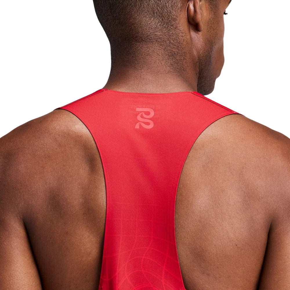 Bandit Running Men's Specter™ Race Singlet with Flopack™ - BlackToe Running