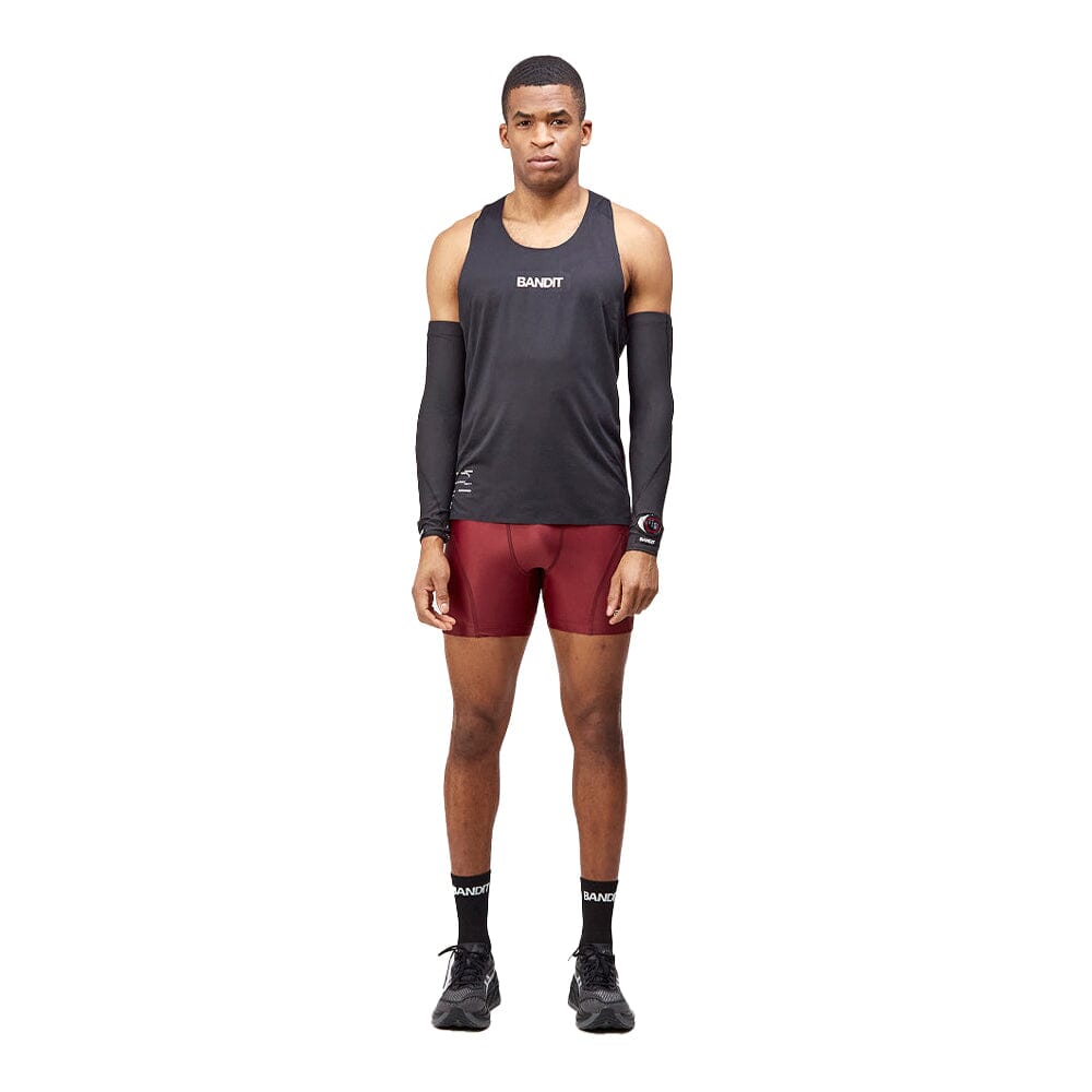 Bandit Running Men's Drift™ Racing Singlet - BlackToe Running#colour_black