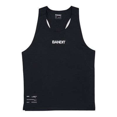 Bandit Running Men's Drift™ Racing Singlet - BlackToe Running#colour_black