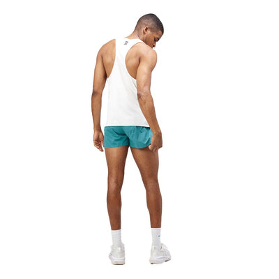 Bandit Running Men's Drift™ Racing Singlet - BlackToe Running#colour_white