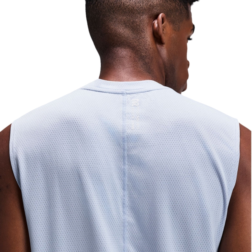 Bandit Running Men's Micromesh Run Tank - BlackToe Running#colour_pavilion-blue