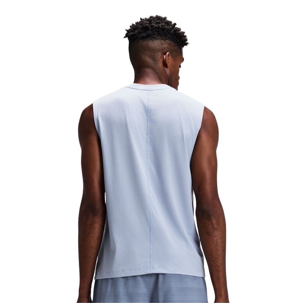Bandit Running Men's Micromesh Run Tank - BlackToe Running#colour_pavilion-blue