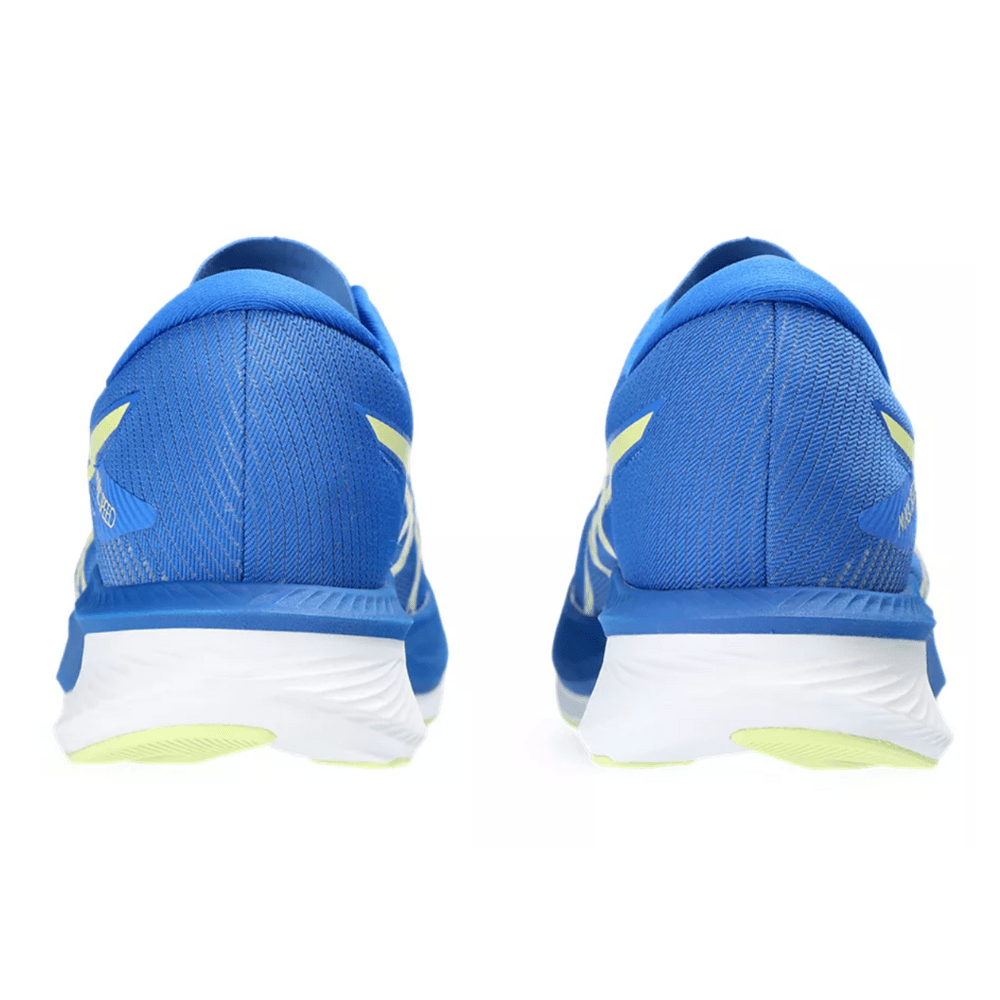 Asics Men's Magic Speed 3 Men's Shoes - BlackToe Running#colour_illusion-blue-glow-yellow