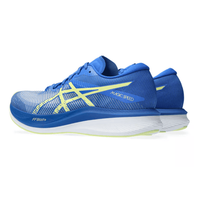 Asics Men's Magic Speed 3 Men's Shoes - BlackToe Running#colour_illusion-blue-glow-yellow