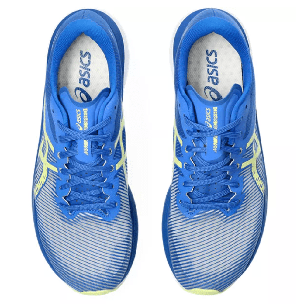 Asics Men's Magic Speed 3 Men's Shoes - BlackToe Running#colour_illusion-blue-glow-yellow