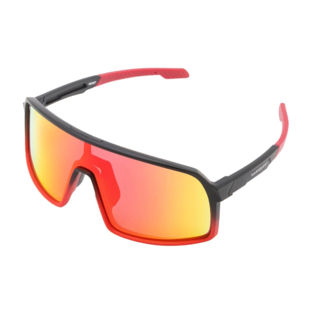 Marsquest Model S Sunglasses - Carbon Black & Ruby - BlackToe Running